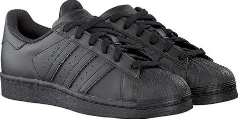 adidas superstar dames zwart maat 38|adidas superstar sneakers zwart.